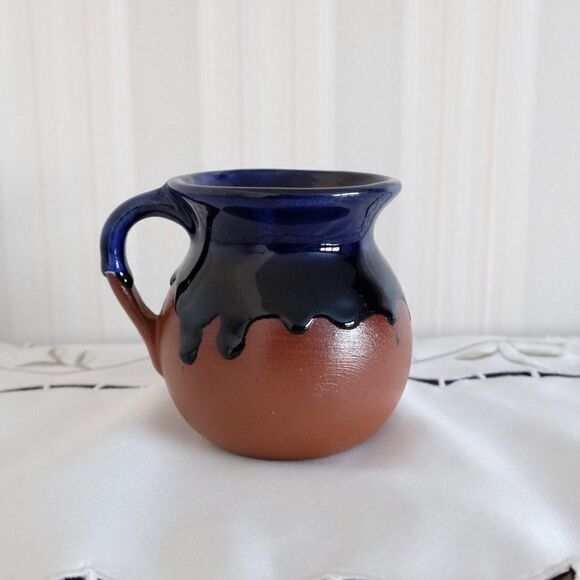 Pottery Drip Glaze Coffee Mug - Picture 3 of 5